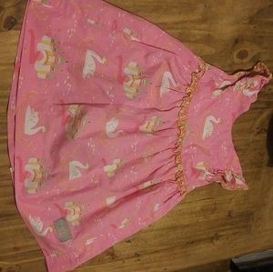 Eleanor Rose swan princess dress